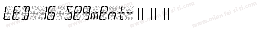 LED 16 Segment字体转换